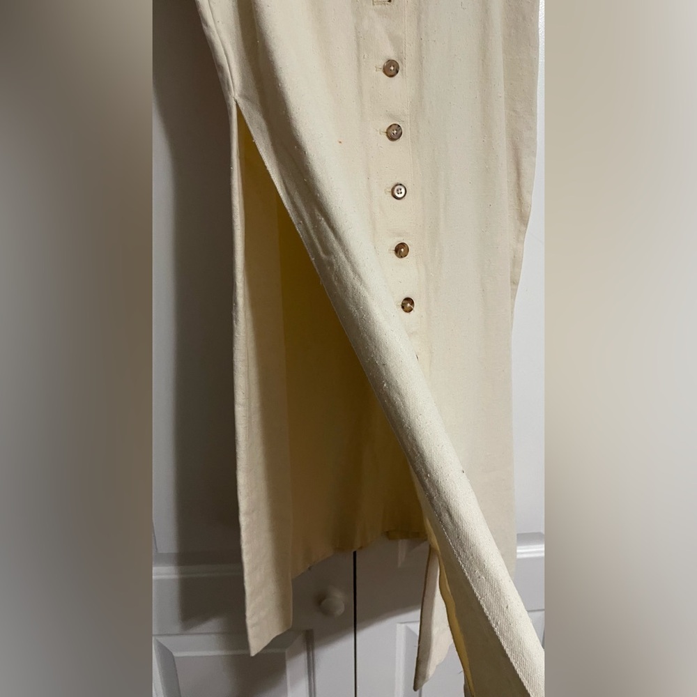 Loulou Studio Cream Midi Pencil Skirt for Casual Wear size S - Picture 5 of 7